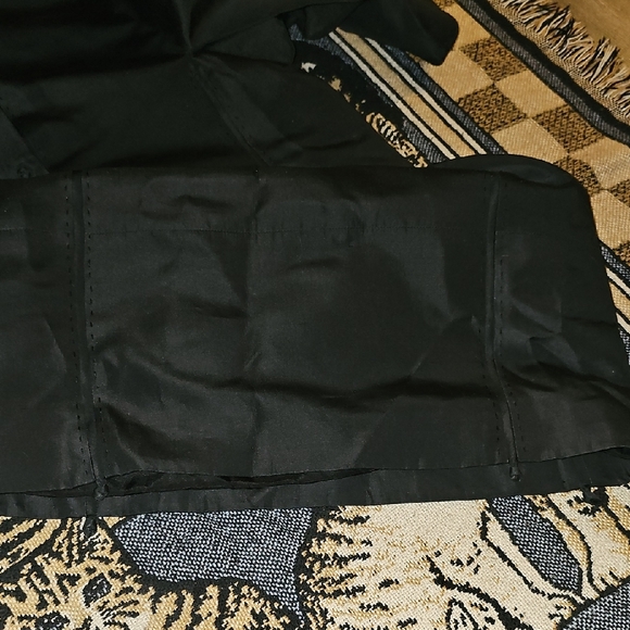 Ralph Rucci Chado Dress Size 8 Oriental Style Half Sleeve Lined - Picture 7 of 9